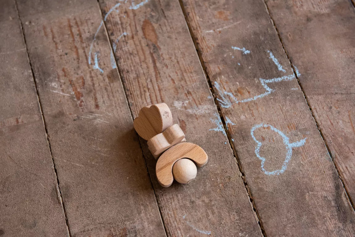 🌸 Un compagnon d’éveil naturel personnalisable en forme de FLEUR pour bébé 🌿